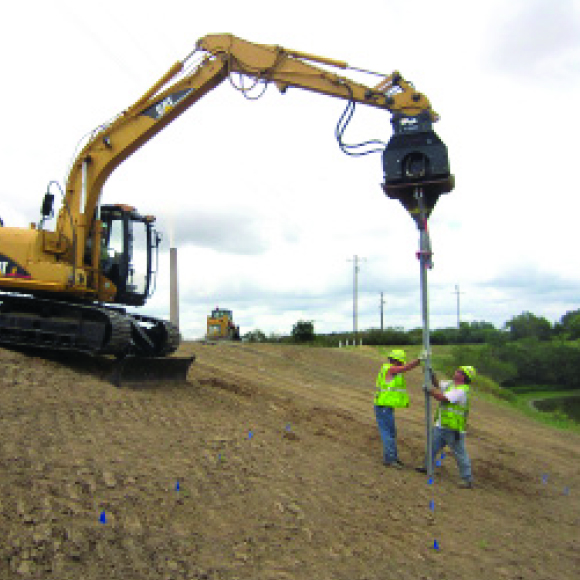 New Madrid Power Plant Slope Stabilization  image