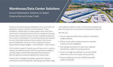 Data Center and Warehouse Solutions Flyer